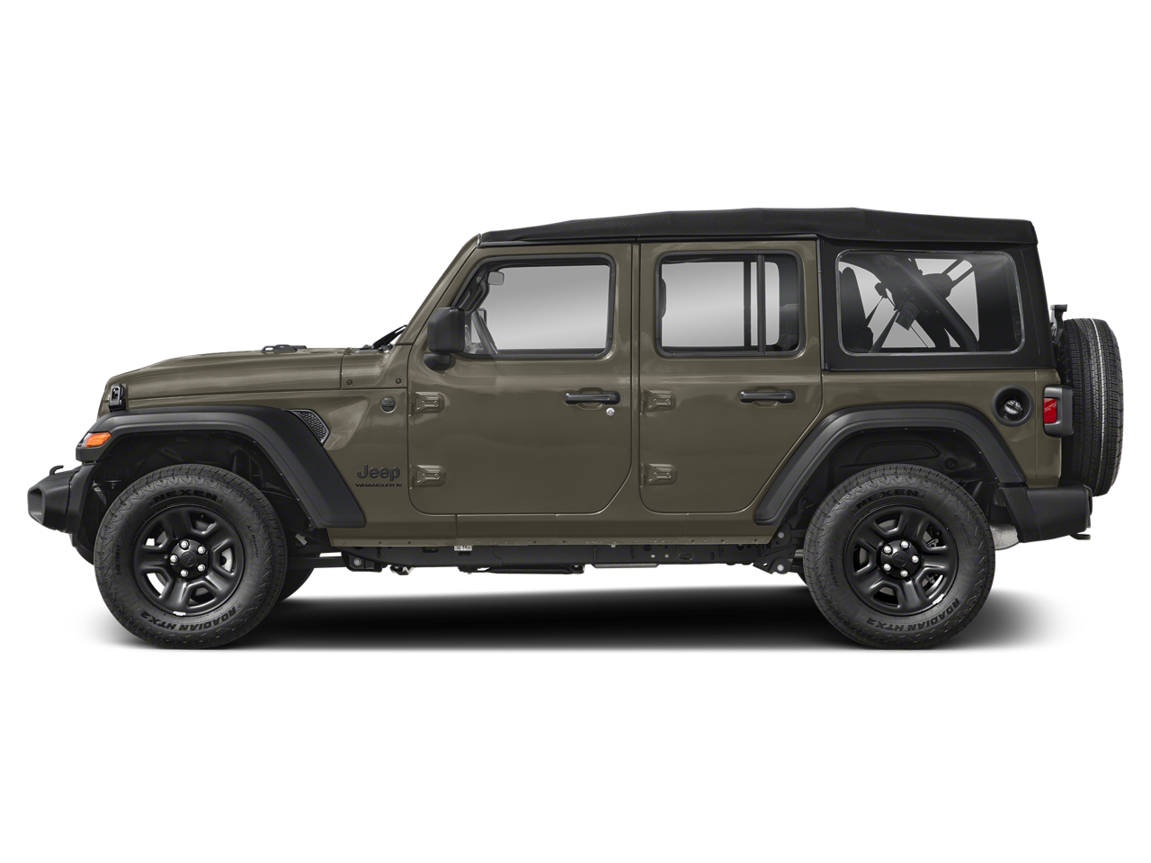 2026 Jeep Wrangler — rear three-quarter view