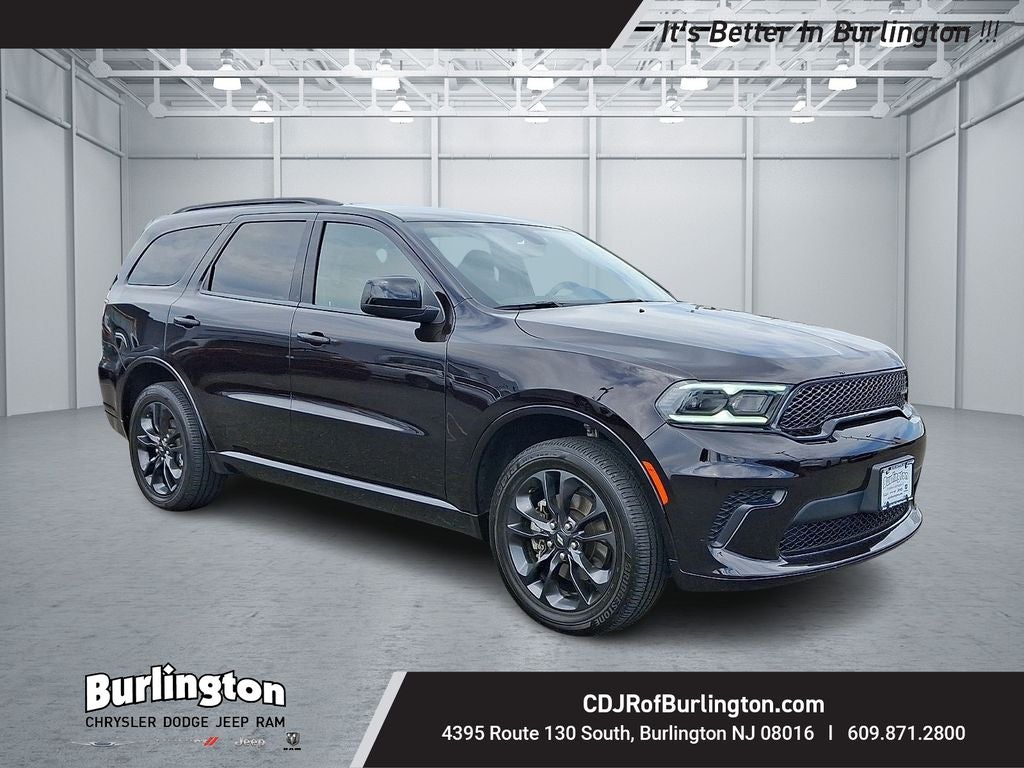 2024 Dodge Durango SXT AWD in Red Oxide — front three-quarter view