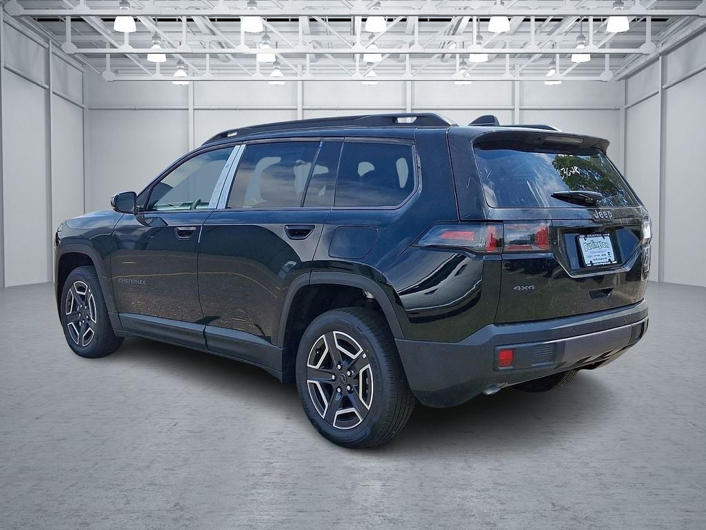 2026 Jeep Cherokee — rear three-quarter view