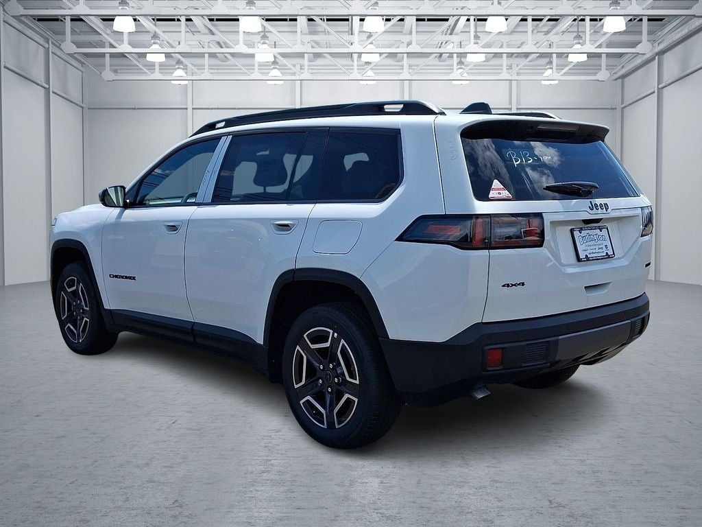 2026 Jeep Cherokee — rear three-quarter view