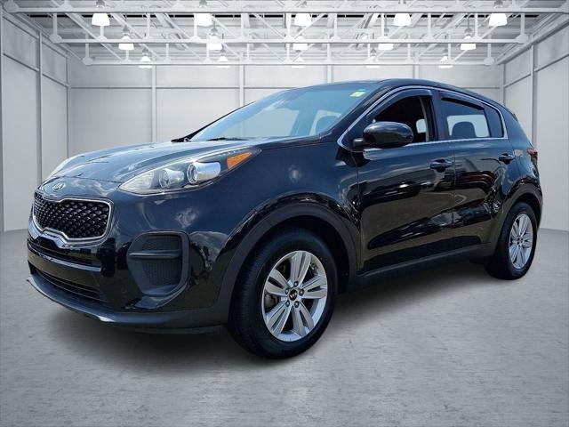 2018 Kia Sportage — rear three-quarter view