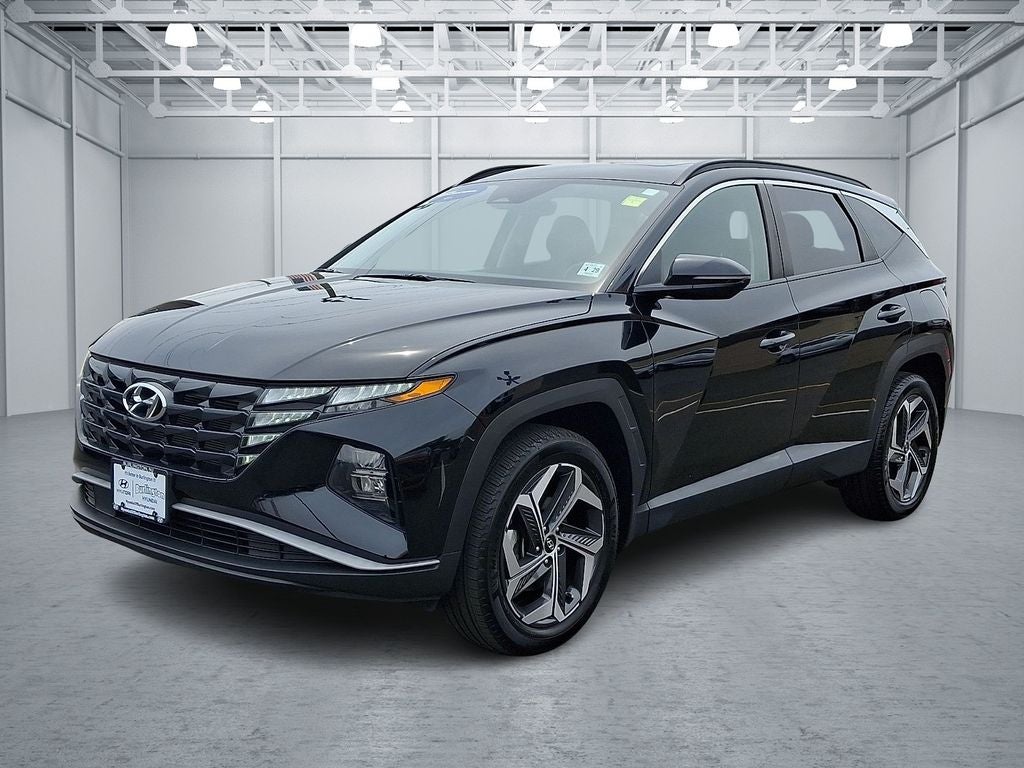 2024 Hyundai Tucson — rear three-quarter view